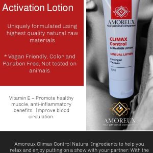 Climax Control Cream